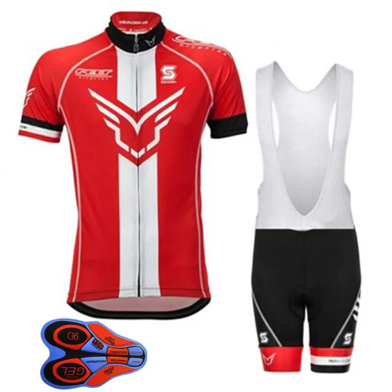 Feel Pro Team Summer Cycling Jerseys Ropa Ciclismo Oddychane ubranie rowerowe Szybkie suche rowerowe spodnie rowerowe