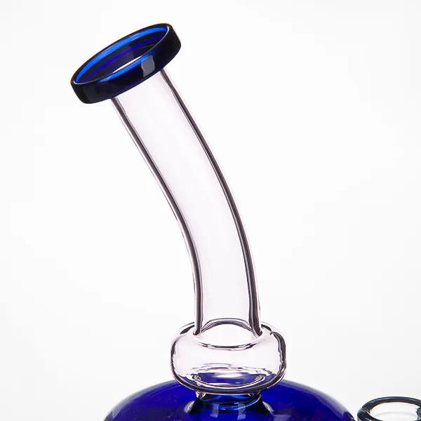 유리 봉 물 파이프 dab rig 석유 굴 착 14 mm 여성 파이프 bongs heady 비커 버블 러 제트 933 구부러진 목 933