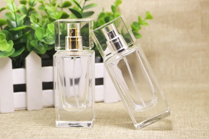 2019 Hot Selling 50ml Perfume Glass Spray Bottles With Gold Silver Pump And Cap, Glass Spray Bottle For Perfume,Clear Spray Bottle Wholesale
