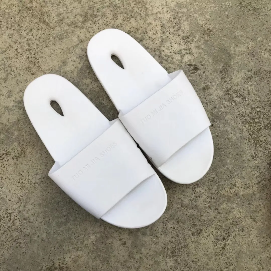 hot NEW 2018 Europe Brand Fashion mensstriped sandals causal Non-slip summer huaraches slippers flip flops slipper BEST QUALITY
