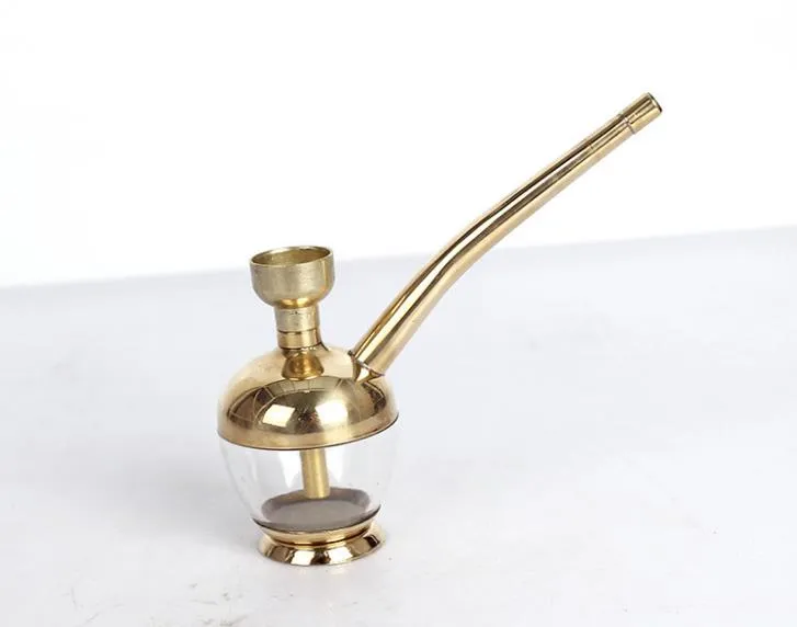 Filter Pipe Metal Water Pipe Trumpet Transparent Water Pipe