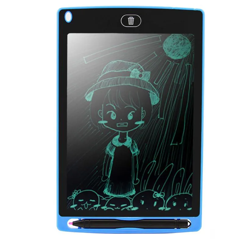 8.5 inch LCD Writing Tablet Drawing Board Blackboard Handwriting Pads Gift for Kids Paperless Notepad Tablets Memo With Upgraded Pen 25168D