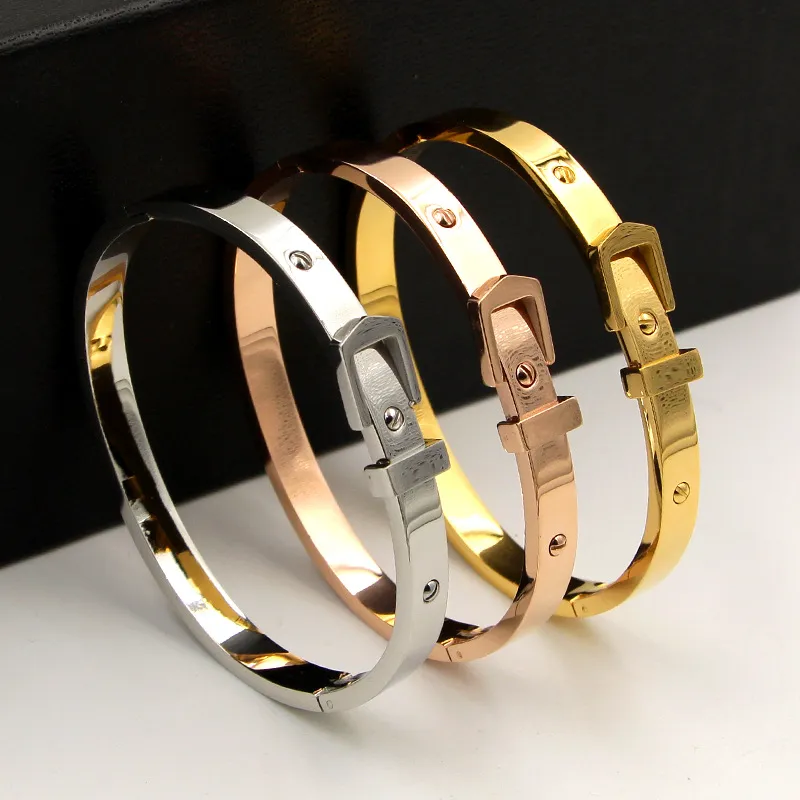 ztung PB19 fashion women jewelry 18K gold plated bangle adjustable size Watch strap style for women birthday gift