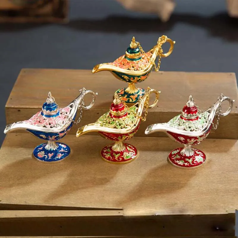 Antika Peri Figürinleri Aladdin Lambası: Vintage Stil Yi TL536