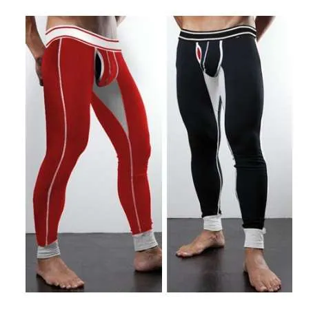 Hot Men Long Johns Clothes Male Girdle Warm Pants Mens Body Shaper