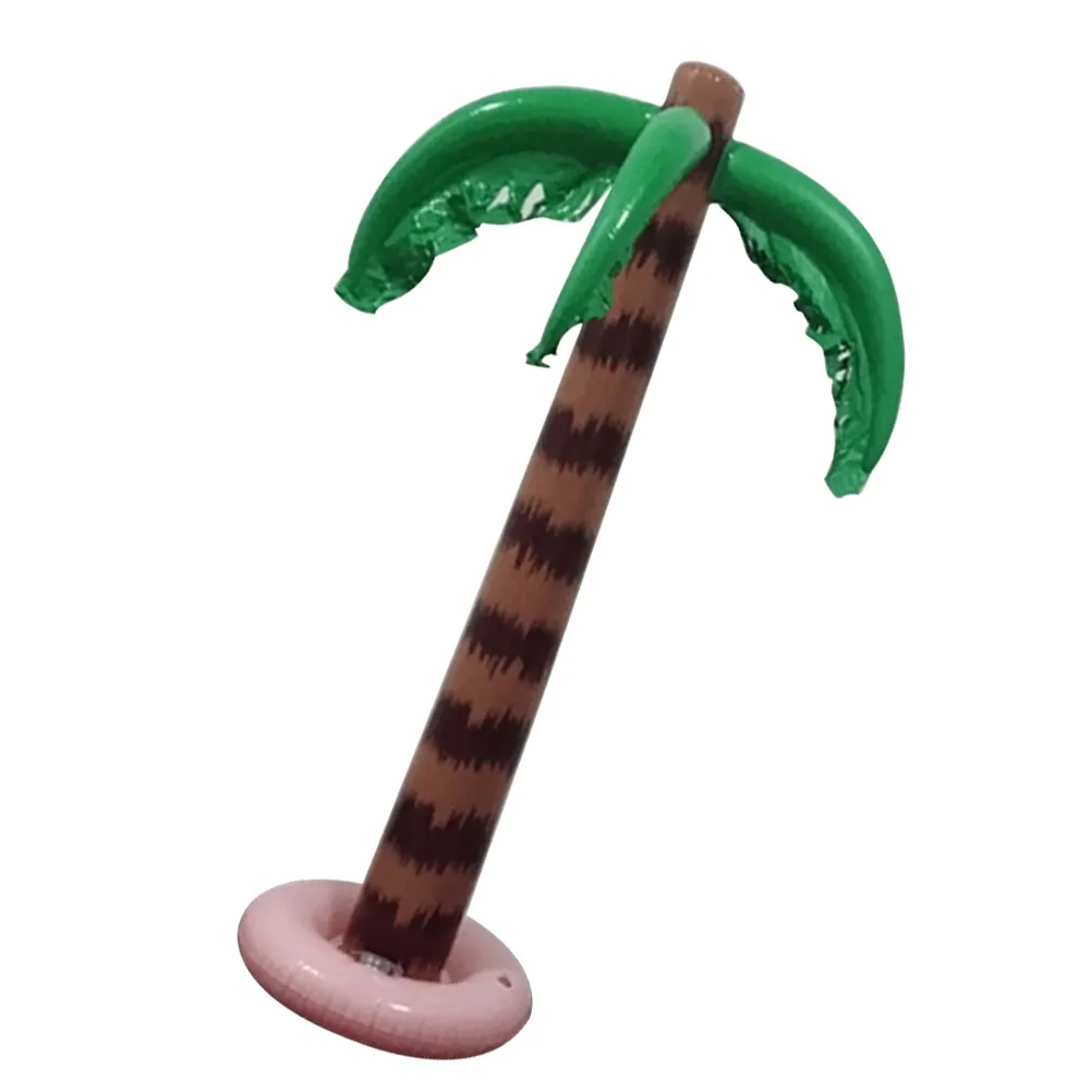 Inflatable Palm Trees Jumbo Coconut Trees Beach Backdrop Party Favors Decoration for Hawaiian Luau Party7588237