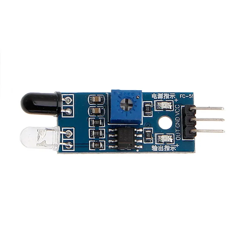 Smart Electronics 10pcs/lot KY-032 4pin IR Infrared Obstacle Avoidance Sensor Module For Arduino DIY Smart Car Robot KY032 In | Whizz Temperature Probes & Sensors - Foto 5