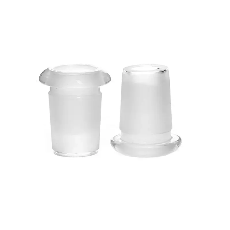 Mini-Glasadapter, 14-mm-Buchse auf 18-mm-Stecker, Verbindungsadapter für Glasbongs, Wasserpfeifen-Zubehör