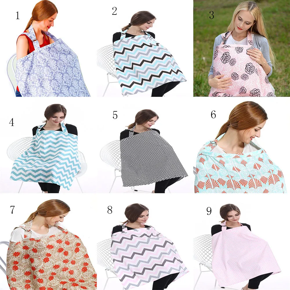 Nursing Amose Multi-Function Shawl Nursing Privacy Wraps Graviditet Lactation Cover Baby amning handduk 100 * 70cm filt c4427