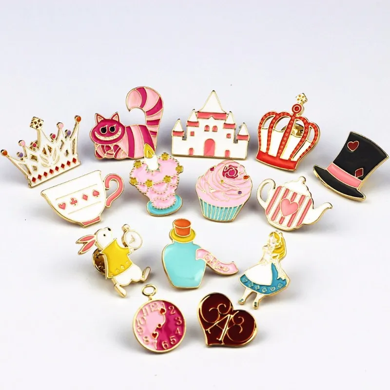 Cute Enamel Pins - Whimsical Cartoon Brooch Pins for Jackets, Bags ...