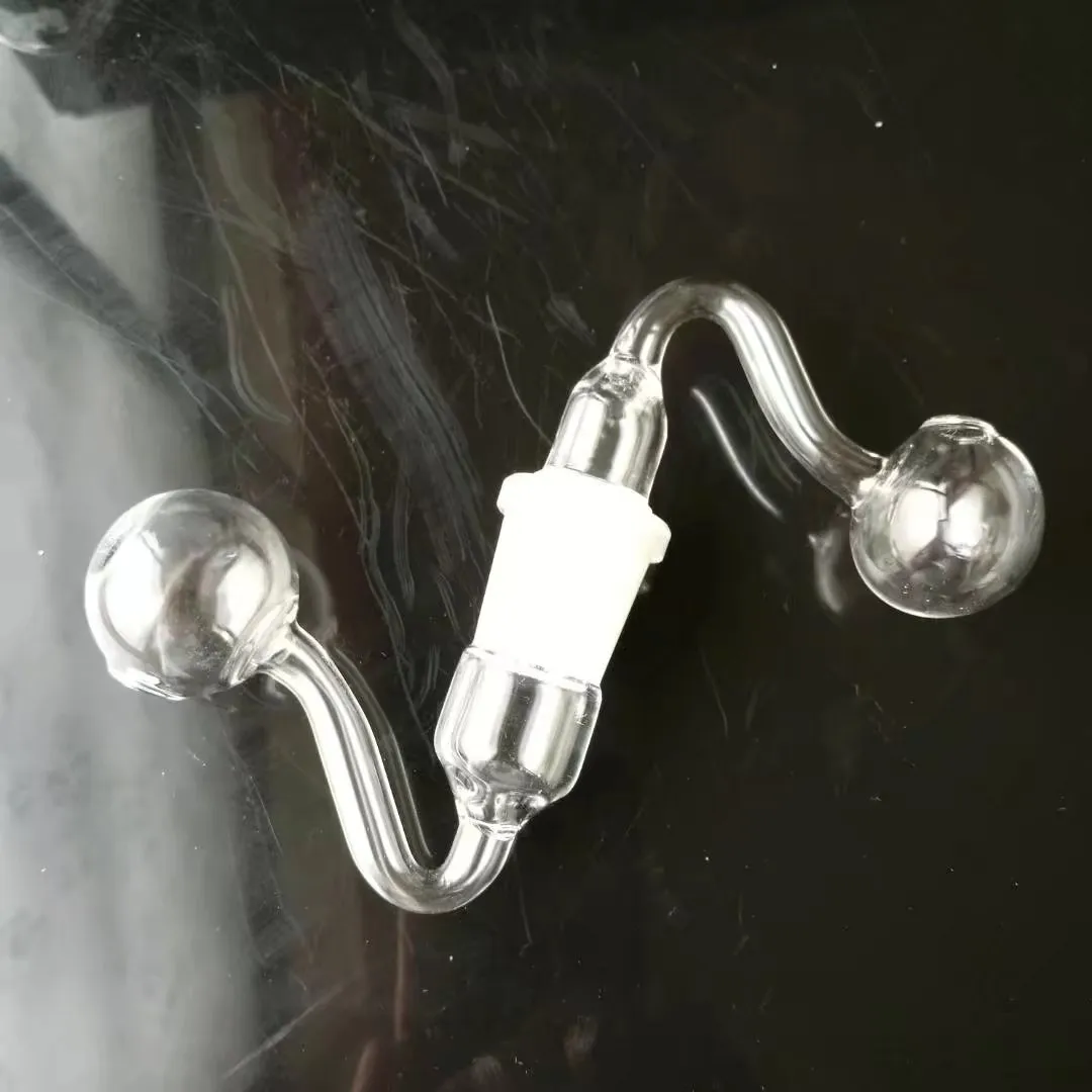 Transparente 14mm18mm Big Pot Venta al por mayor Bongs Quemador de aceite Tubos Tubos de agua Plataformas de vidrio Fumar