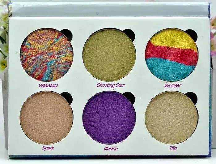 2018 Vente chaude nouvelle marque Love Luxe Beauty Fantasy Palette Vous êtes incroyablement belle surligneur Palette 6 couleurs Fard à paupières DHL gratuit