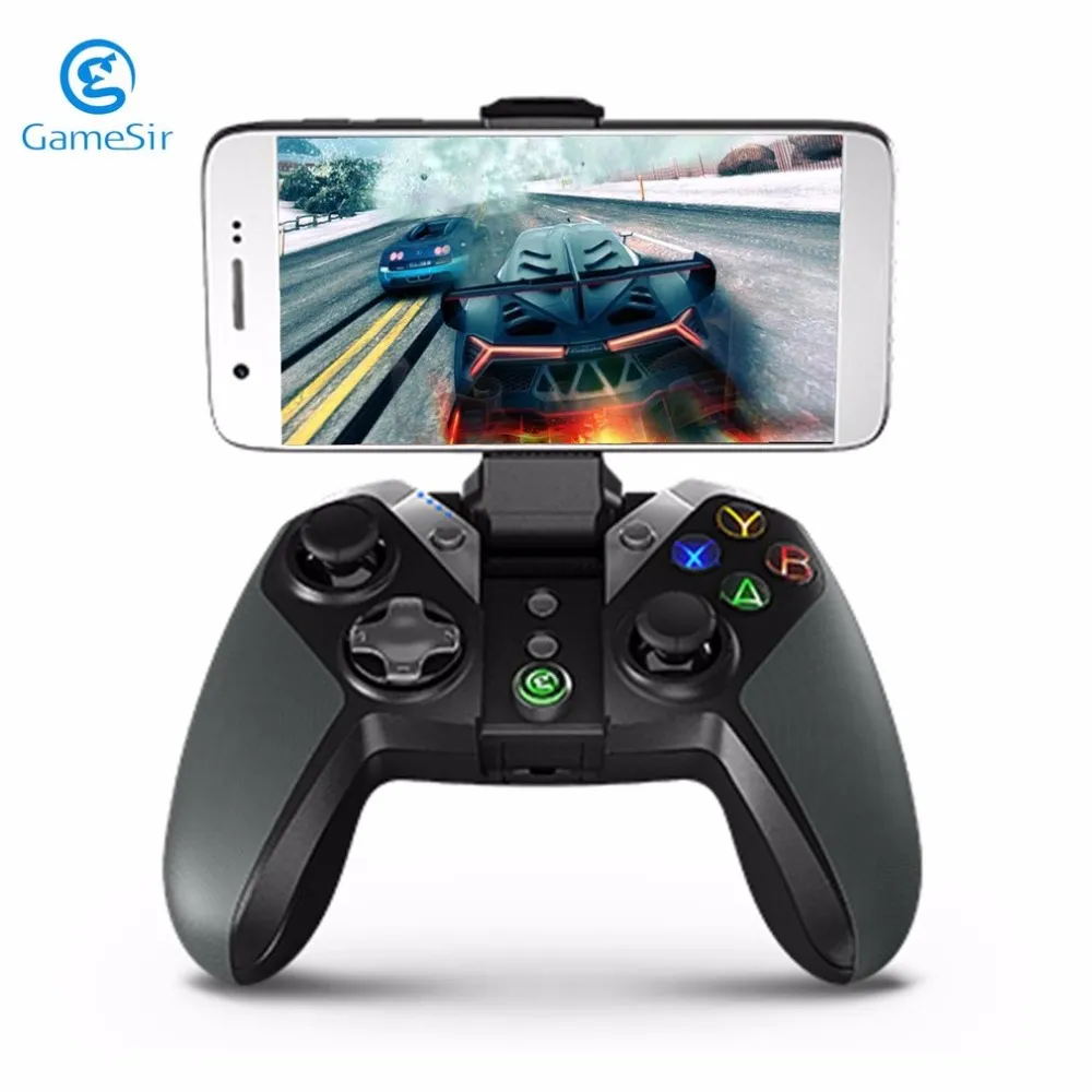 Manette de jeu Bluetooth sans fil pour smartphone, tablette, PC et TV