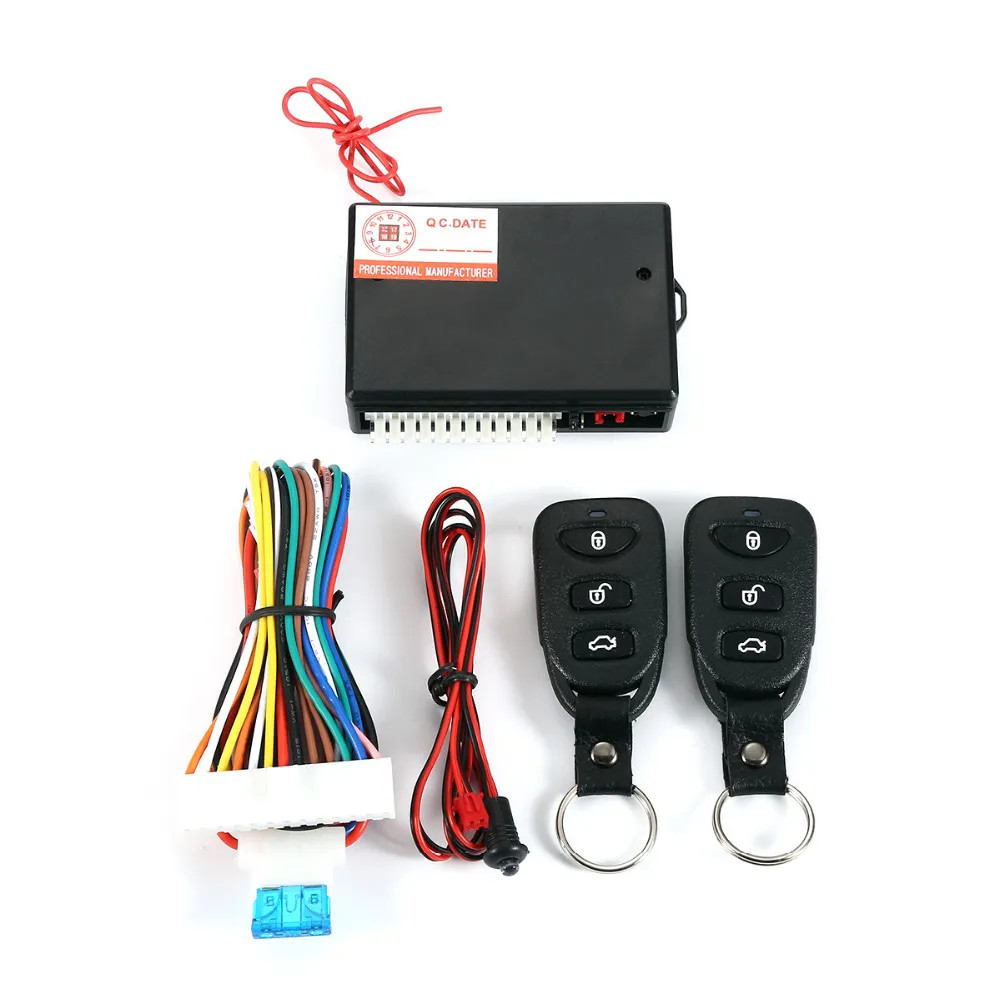 TSK-405 Auto Remote Central Kit Fechadura da Porta Veículo Sistema de Entrada Sem Chave Trava Central com Controle Remoto Sistemas de Alarme de Carro