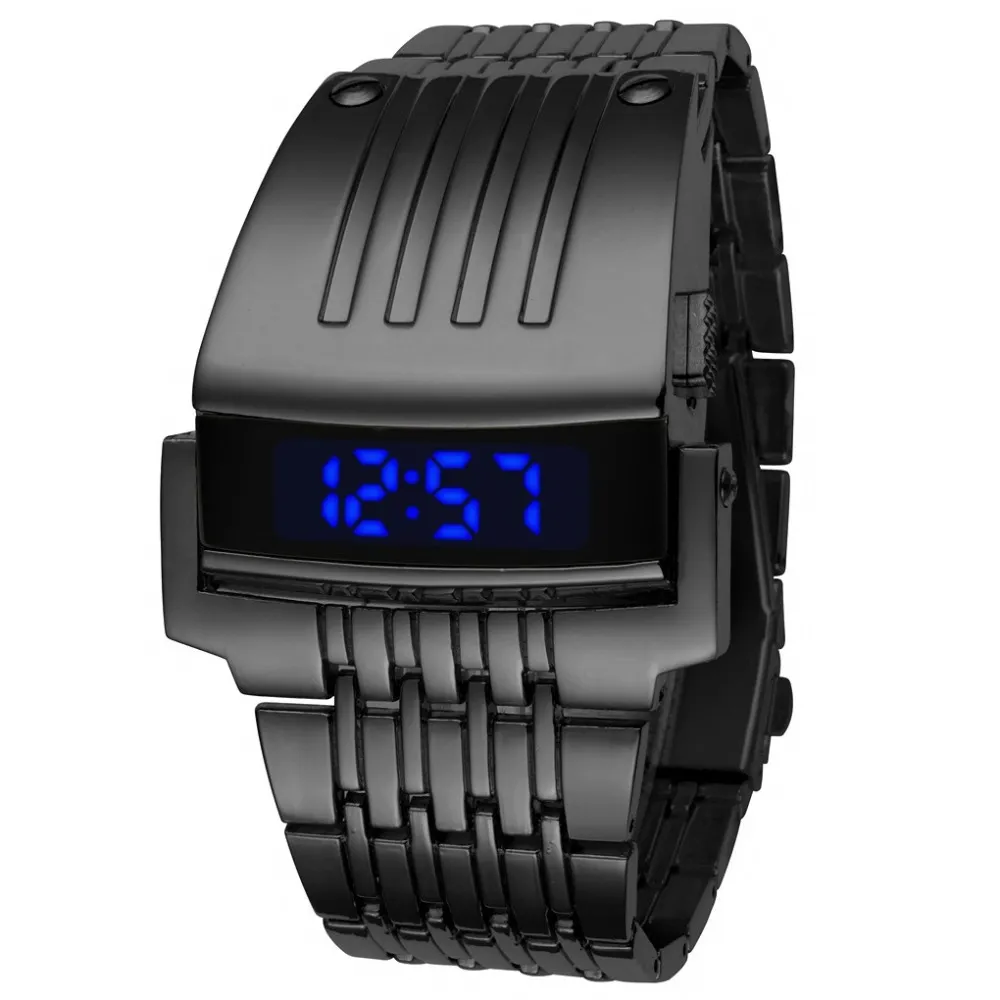 Robotic shop led watch