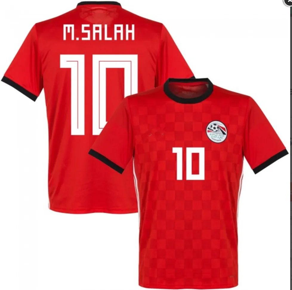 Top Thai AAA Mejor Calidad 2018 2019 Egipto Inicio Red Soccer Jersey Del Mundo RAMADAN M.SALAH Camisa De Fútbol Camisetas Por Scworld, 13,35 € |