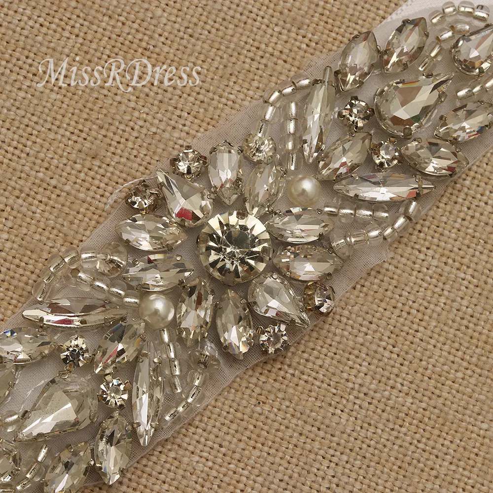 slim fit dress slacks Custom Made Rhinestones Wedding Belt Bridal Dress Decoration –  loveangeldress main image 1