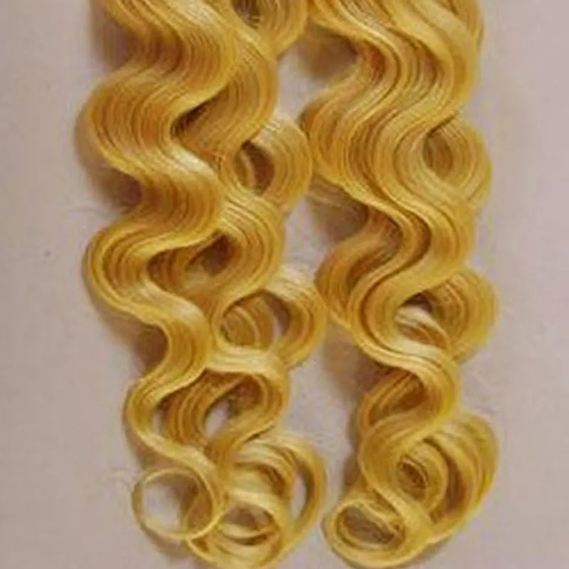 Машина волос сплавливания кератина объемной волны волос 613 блондинкы людская сделала Remy выдвижение человеческих волос капсулы подсказки ногтя U