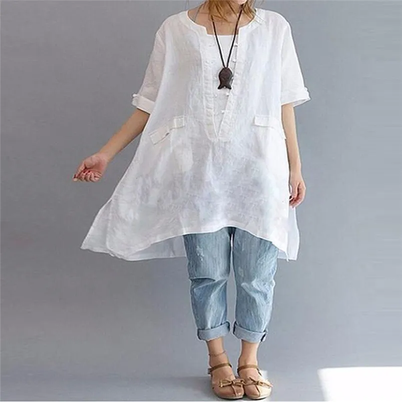 black linen blouse plus size