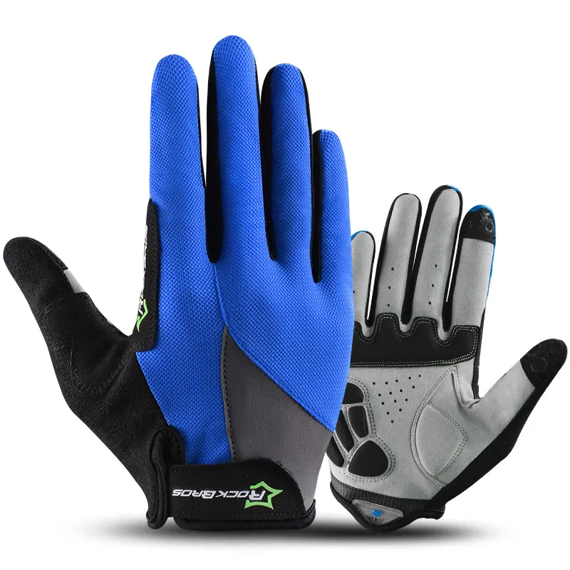Mountain Bike Gloves For Men Knuckle Cycling Gloves Breathable Touch Screen For