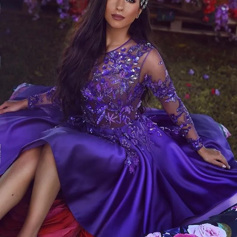 Homecoming Dress Satin Lace Beaded Applique Long Sleeve Short A-Line Dress from Dhgate Homecoming Dresses - price 96.54 Homecoming Dress Satin Lace Beaded Applique Long Sleeve Short A-Line Dress from Dhgate Homecoming Dresses - price 96.54