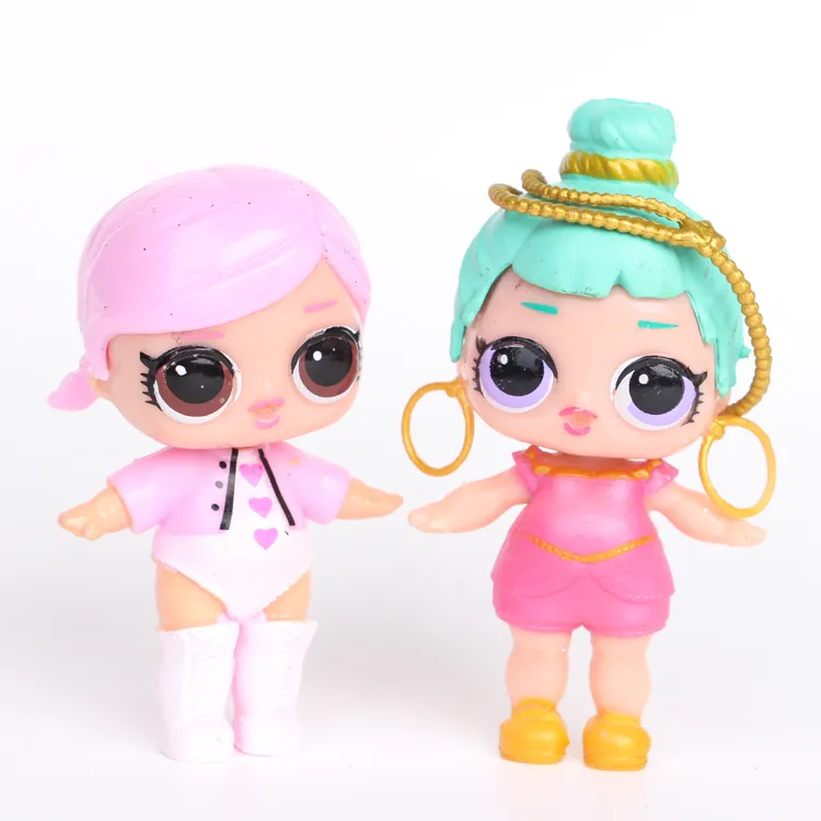 8 pzLoL Doll Bambole di Disimballaggio di Alta Qualità Baby Tear Aperto Cambia Colore Uovo LoL Doll Action Figure Giocattoli Regalo Bambini Wholesle