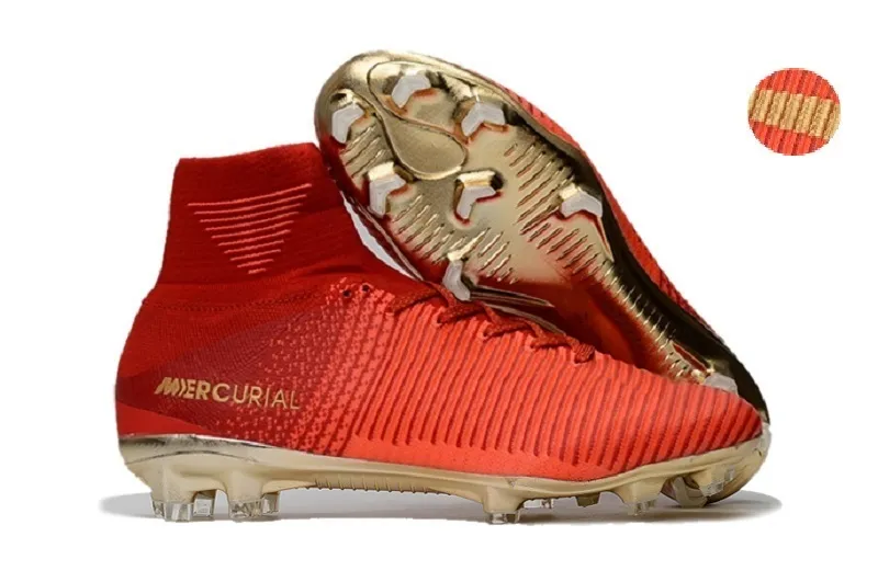 DHgate Outdoor Socks Soccer Shoes Mercurial Superfly Ultra FG cr7 Football Boots womens mens kids boys Soccer Cleats Soccer Boots Shoes Accessories