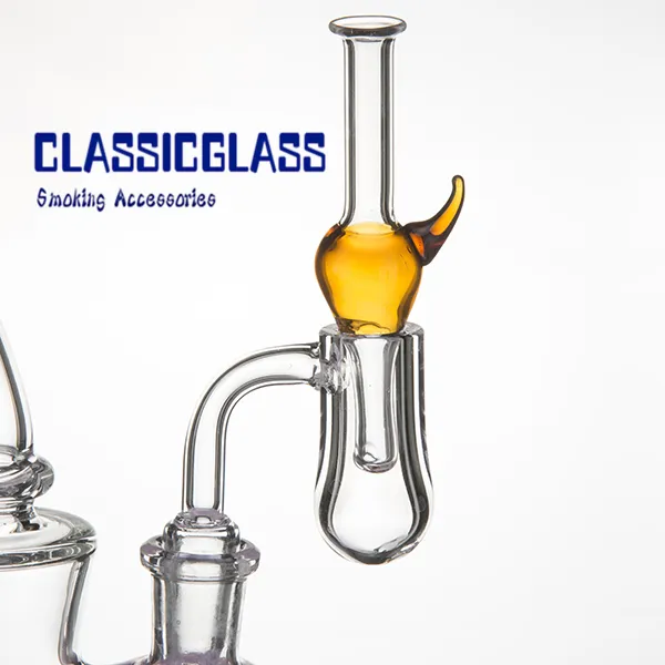 4mm Quartz Banger Glass Carb Cap 흡연 플랫 탑 라운드 하단 bangers OD: 20mm 남성 여성 10mm 14mm 18mm Joint Dab Oil Rigs