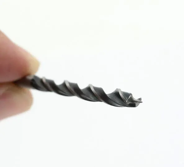 6mm*90mm Woodworking Straight Shank Twist Drill Bits بثلاث نقاط.