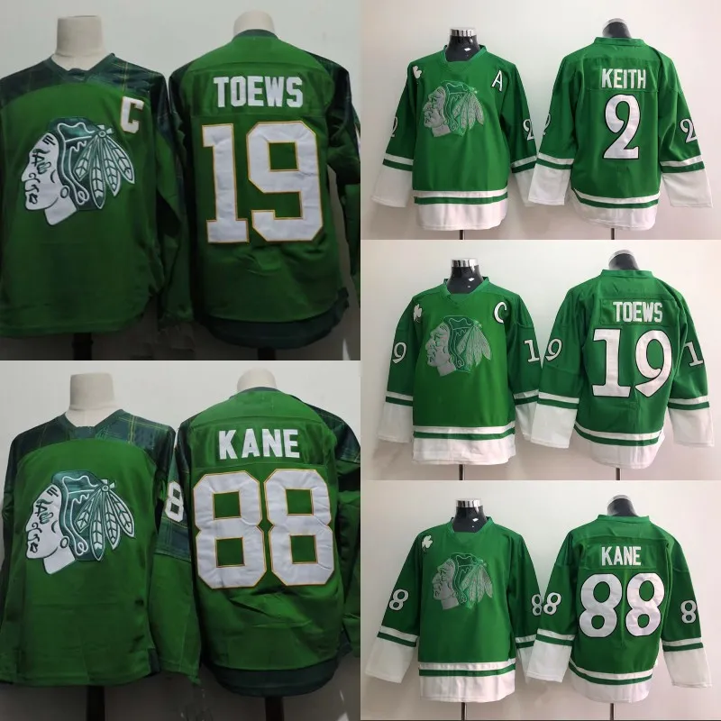 Jonathan toews st patrick's day jersey hotsell