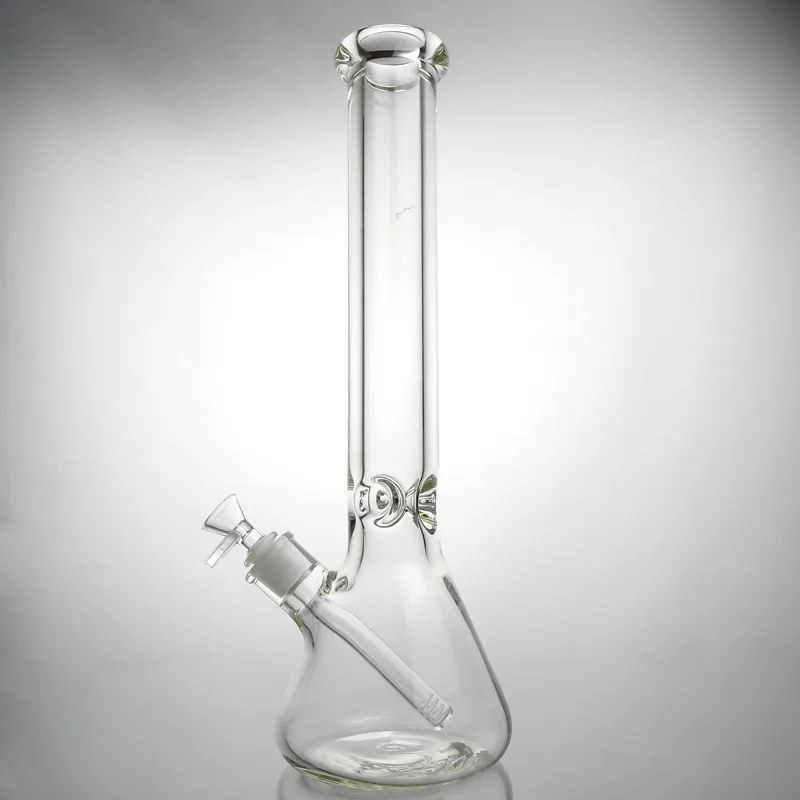 16-Inch 9mm Thickness Colorful Beaker Base Glass Water Pipe Glass