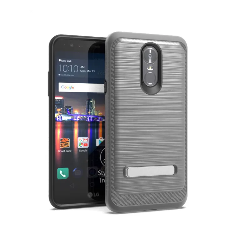 Phone Case dla Alcatel 7 Metropcs dla Motorola Moto E5 Plus Metropcs do LG Q7 Plus Metropcs Kickstand Holder Pokrywa telefoniczna C