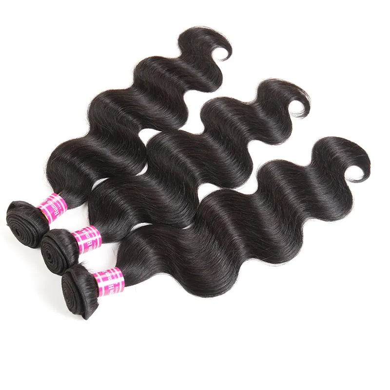Brazilian Hair Body Wave And Straight Peruvian Hair Weaves Bundle Sample Order Remy Human Hair Extensions Natural Color 100g Just One Piece