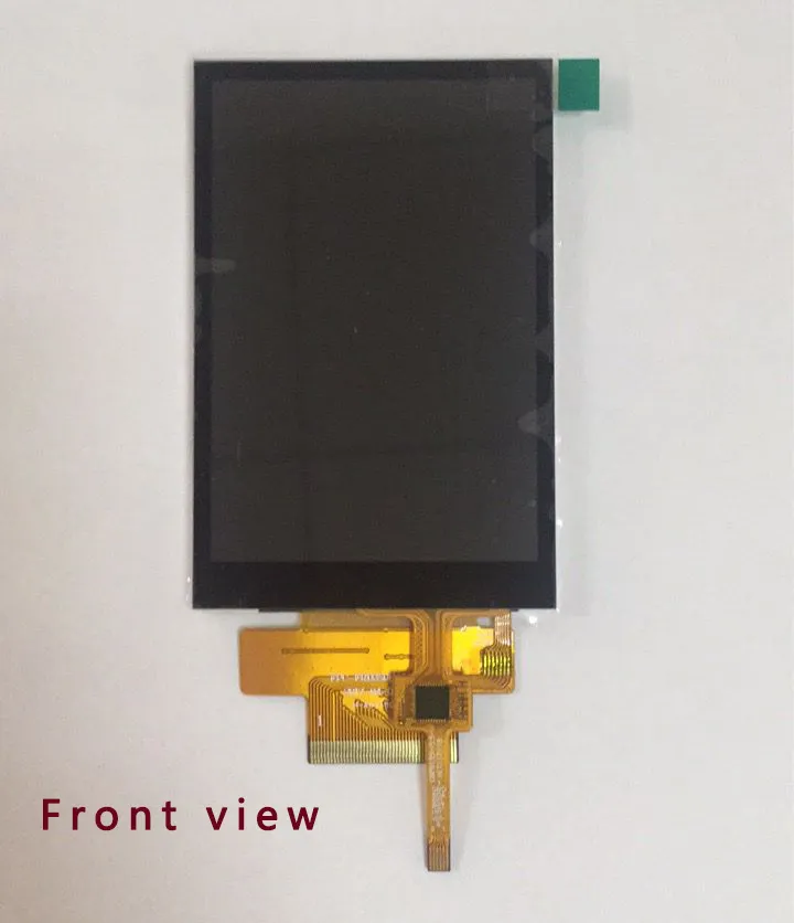 Tela de toque do módulo de um TFT LCD de 320 * 480 polegadas com exposição da relação do RGB da fabricação do painel de shenzhen amelin