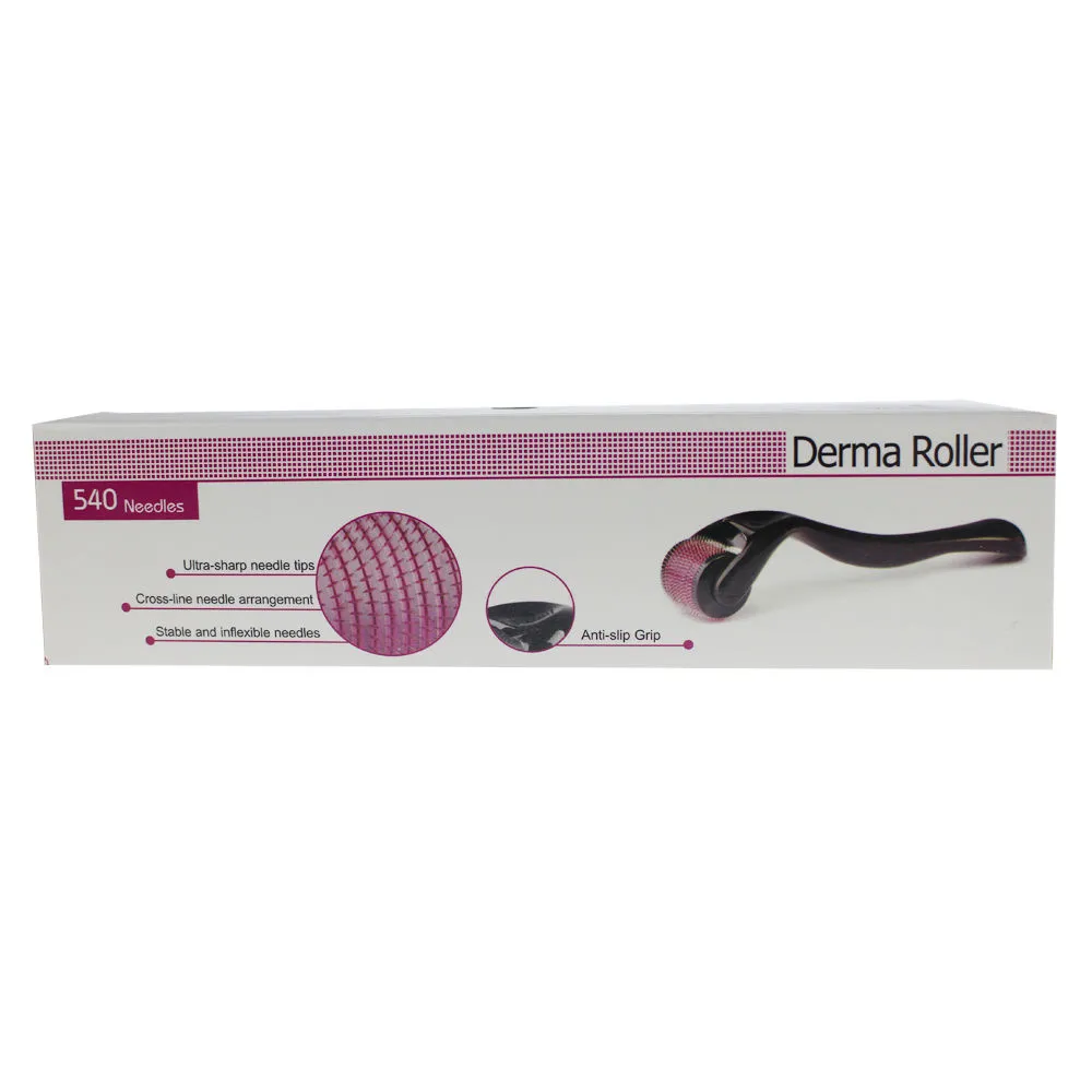 DRS 540 MicroNeedle Derma Roller Micro INGLE PLACE SPA Массаж менее болезненные Удаление морщин Волос Волос Уход за кожей Омолаживание CE