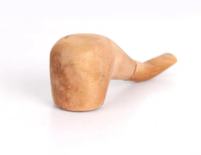 New Selling Natural Wood Color Pipe Entry-level Handmade Solid Wood Pipe