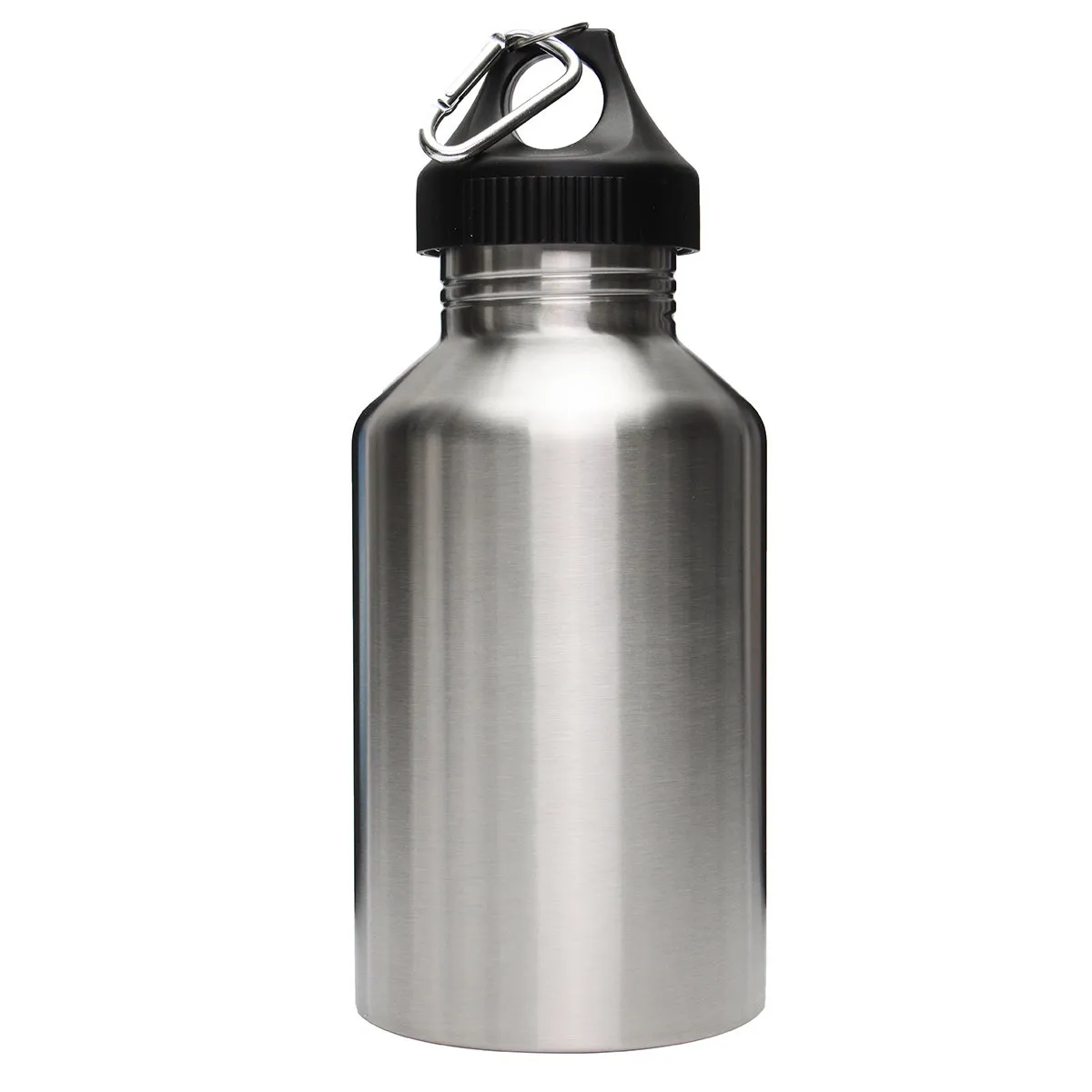 Stainless Steel VIP Water Bottle with Carabiner