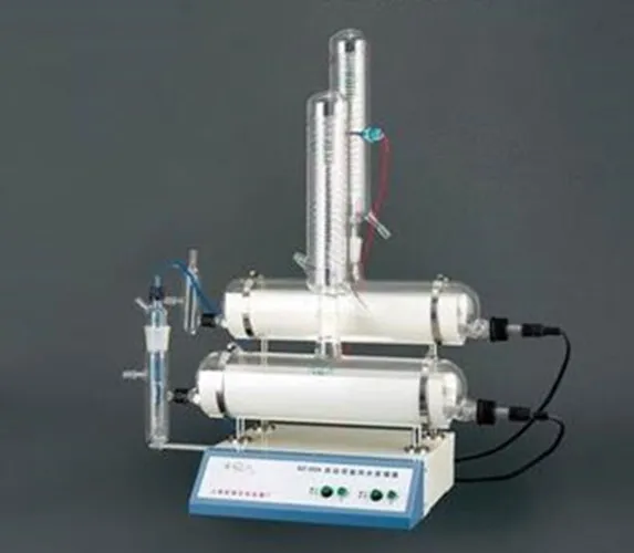 Utilisation SZ-93A de laboratoire de double distillation de distillateur d'eau pure automatique de quartz