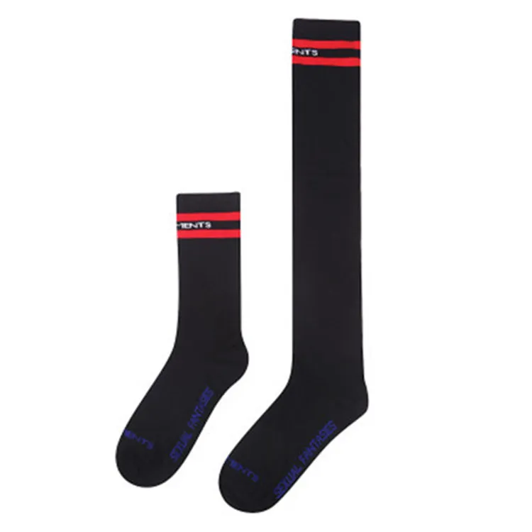 Ladies Girls' Adult Middle Socks Women Basketball Cheerleaders Sports Long Socks Over the Knee Socks Cotton Fast Ship