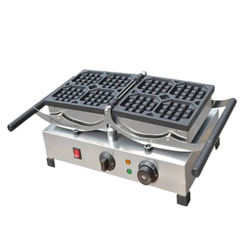 BEIJAMEI Commercial Electric Rotating Belgian Commercial Waffle Bowl