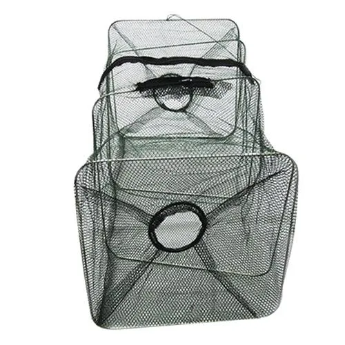 New Style Foldable Fish Crawdad Minnow Fishing Bait Trap Cast Dip Net Cage  Shrimp Basket Bait Outdoor Sports Sporting Goods From Gossipgirl888, $8.69