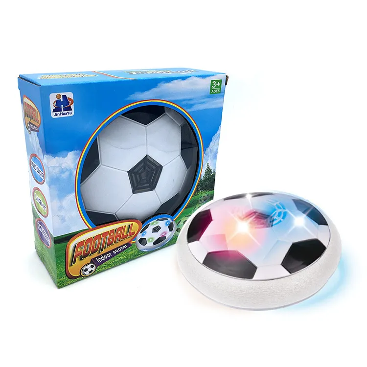 Neuheit Beleuchtung Erstaunliches Kinderspielzeug Hover-Fußball mit buntem LED-Licht Jungen Mädchen KinderTrainingsfußball für drinnen/draußen