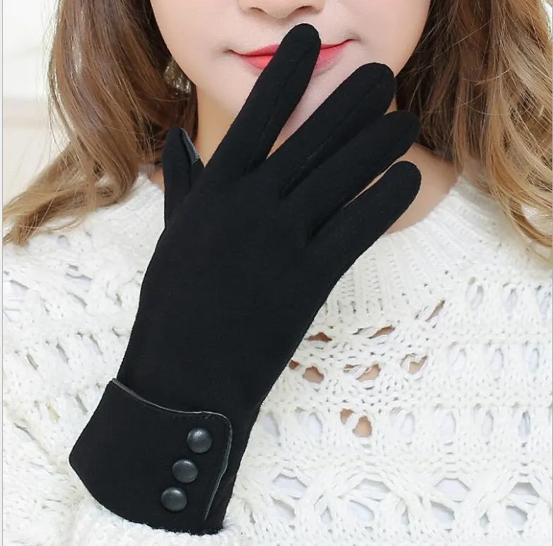 Fashion women winter gloves Multi-function phone touch screen gloves outdoor warm cycling gloves Bike Bicycle Windproof Glove mittens