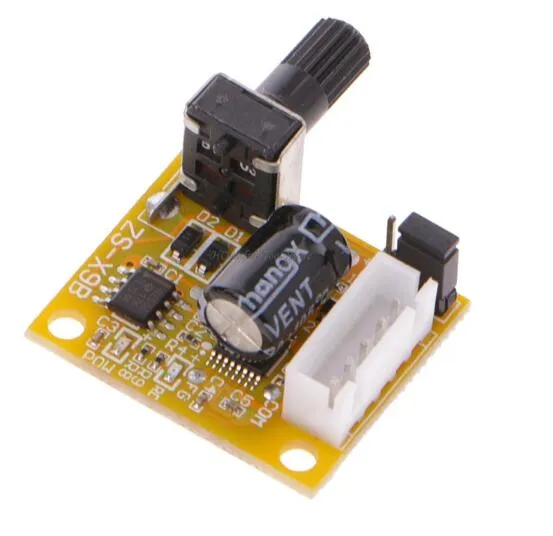 Free Shipping High Quality 2PCS/SET DC 5V-12V 2A 15W Brushless Motor Speed Controller No Hall BLDC Driver Board Dls