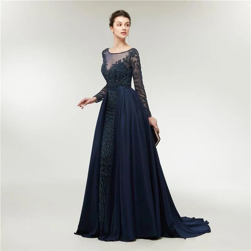 Blue Long Formal Dresses Modest Long Sleeves Evening... From Werbowy, $289.6 | DHgate.Com Blue Long Formal Dresses Modest Long Sleeves Evening... From Werbowy, $289.6 | DHgate.Com