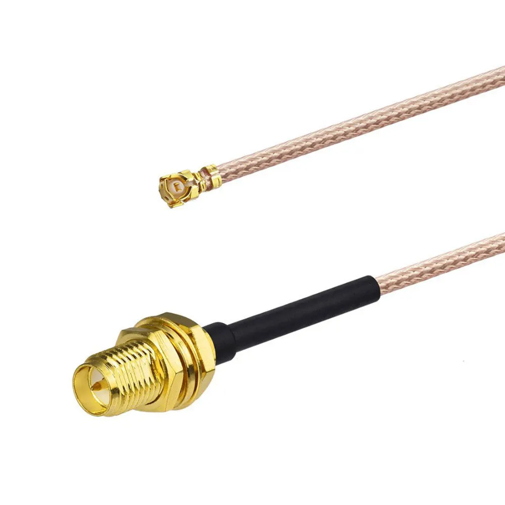 Extension Cord U.FL IPX to RP-SMA Female Connector Antenna RF Pigtail Cable Jumper for PCI WiFi Card RP-SMA Jack to IPX RG178
