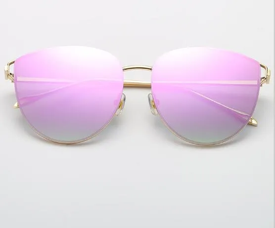 2018 Nouvelle Arrivée BLAZE Lunettes De Soleil pour Femmes Mode Flash Miroir Lunettes De Soleil Marque Designer Lunettes De Soleil avec Boîte