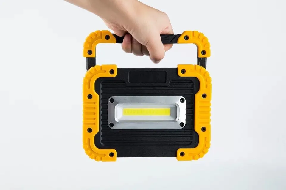 LED USB-schijnwerper COB Werklamp Lantaarn 750LM 3-modus 8800mAh USB Power Bank Emergency Work Led LED Flood Light Outdoor