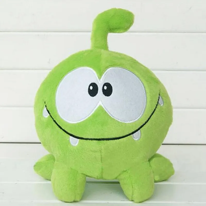 Adorável 7 polegadas 20cm om nom sanc brush brinquedos corte a corda figura recheada figura clássica boneca de jogo para crianças presente2991123