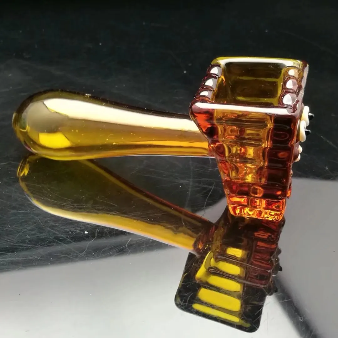 Amber glass barrel Yanju accessories ,Wholesale Glass bongs Oil Burner Pipes Water Pipes Glass Pipe Oil Rigs Smoking,